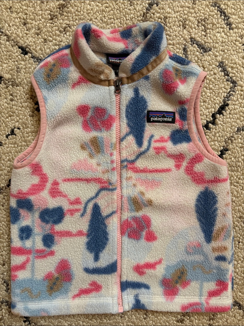 Patagonia kids fleece vest (3T)